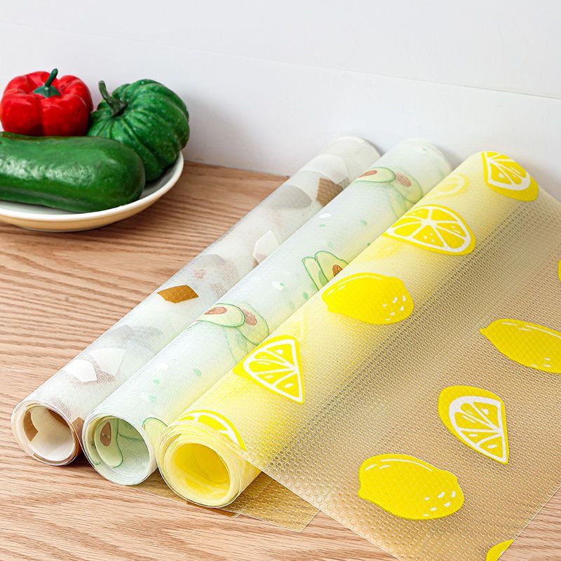 Commercial Kitchen Fridge - 60cm×3m キッチンキャビネットライナー EVA棚引き出しマット 非粘着性 防水 滑り止め