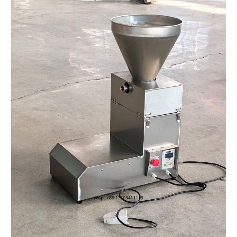 Meat Grinder Electric - 220V電動浣腸器ステンレス製大型肉挽き機業務用自動浣腸器