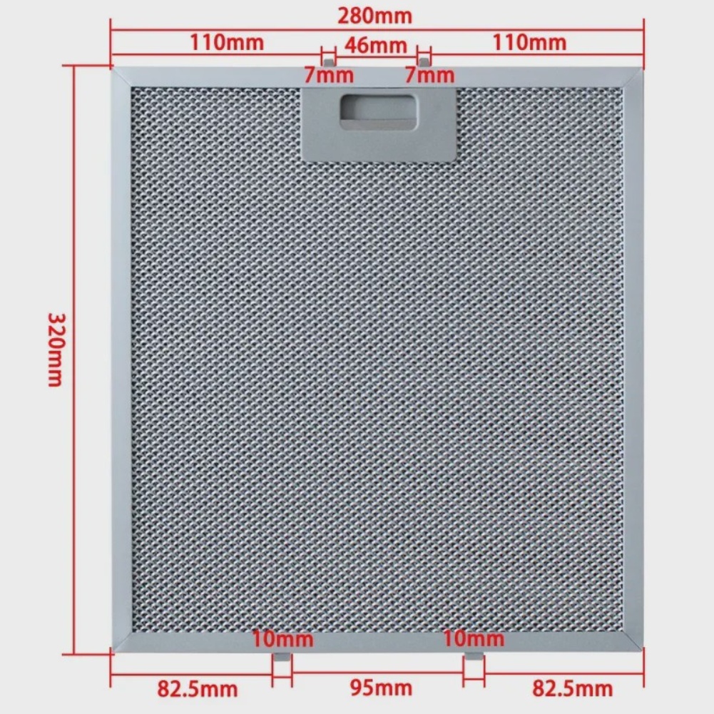 Commercial Kitchen Vent Hood - Teka DS60 DE60 アルミレンジフードフィルター 280 ×