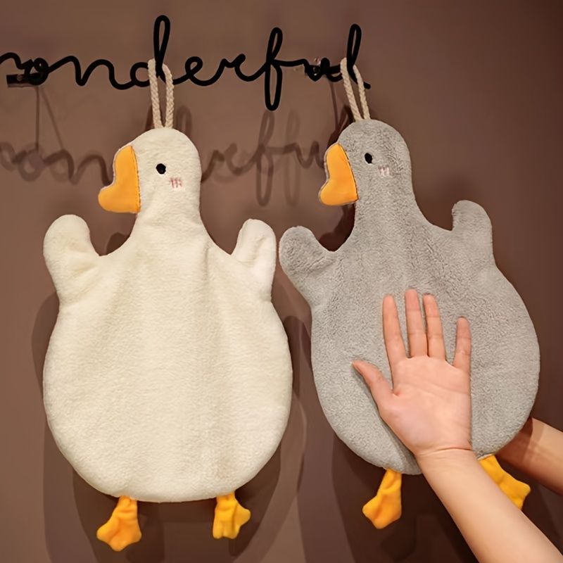 Commercial Kitchen Towels - 大きなグースハンドタオル2枚は、キッチンや家庭用の布地として吊るすことができ、吸水性のあるタオル、バスルーム用ハンカチとしても使用できます。