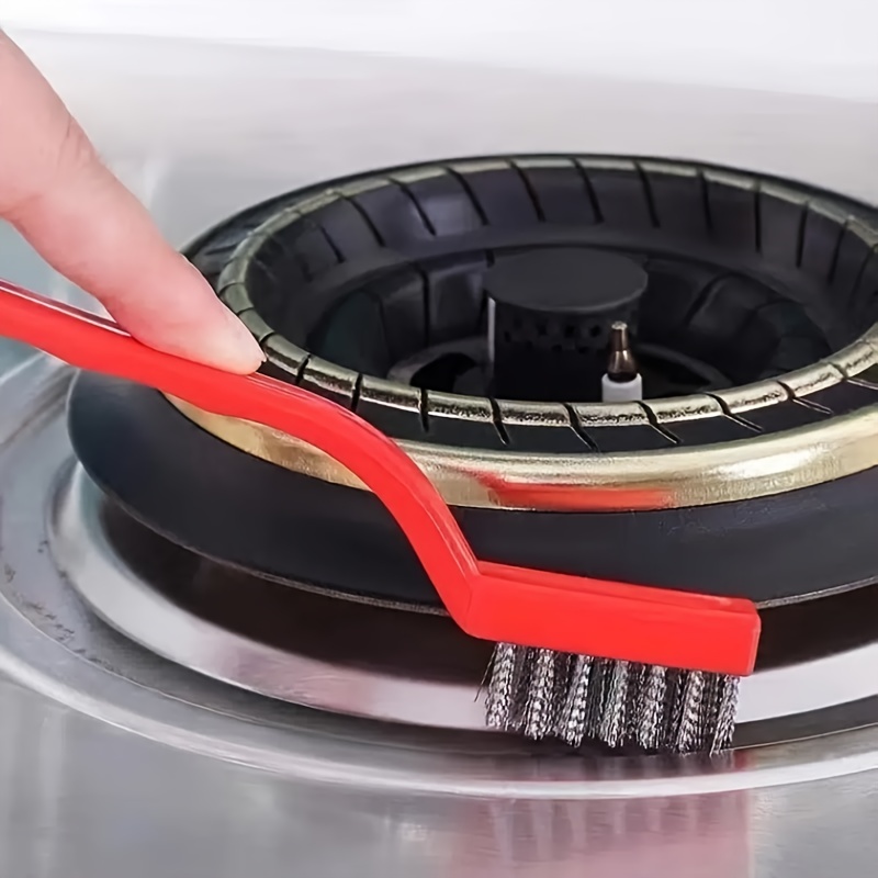 Commercial Kitchen Vent Hood - ガスストーブクリーニングブラシ,フードクリーニングブラシ,キッチンアクセサリー,デッドコーナー,除染線剤,3個