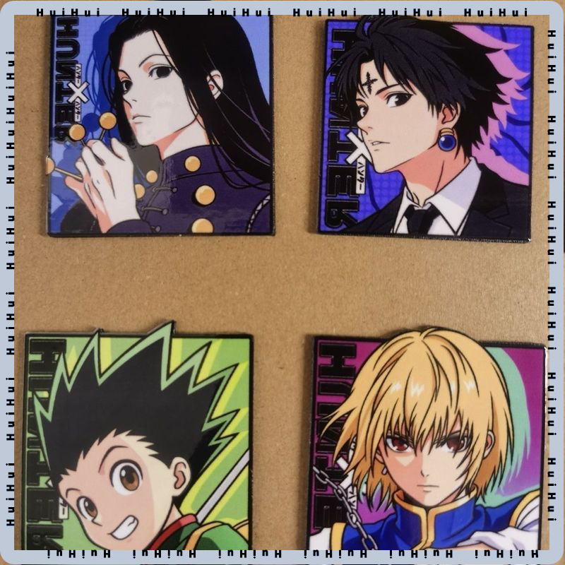 Commercial Kitchen Fridge - HUNTER×HUNTER ヒソカ ゴン 冷蔵庫用マグネット 強力磁気漫画装飾ステッカー ホームキャビネットドア装飾用
