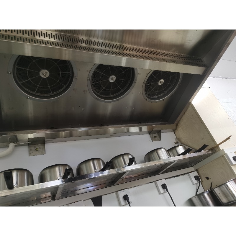 Commercial Kitchen Exhaust Hood - カスタマイズされた厨房排気フード内蔵静電空気清浄機ESP業務用レストラン機器