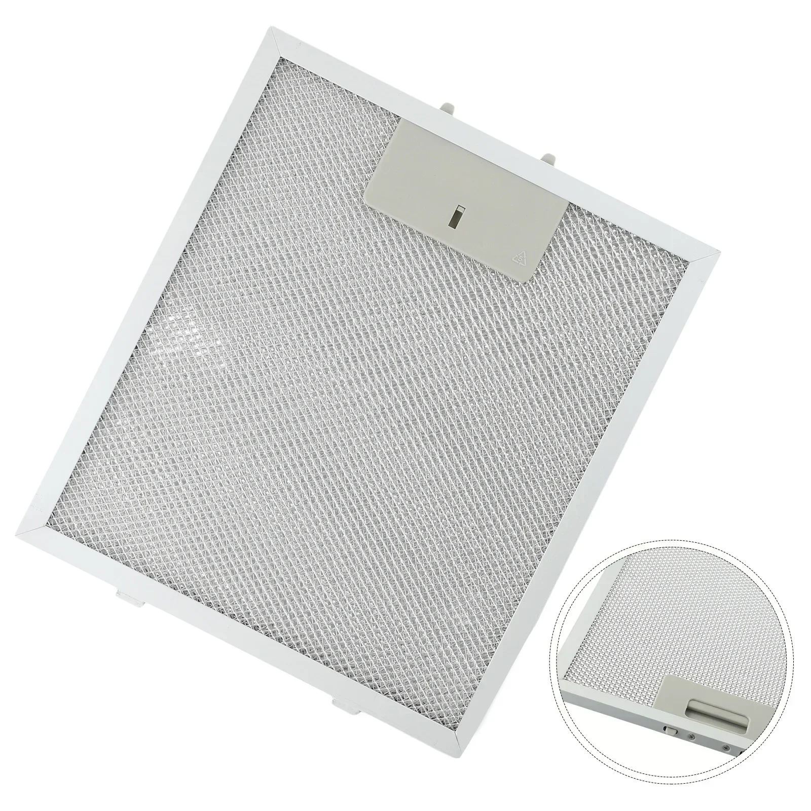 Commercial Kitchen Vent Hood - 5層フードフィルター,抽出器,換気,アルミニウム,メッシュ,グリース,23x26cm