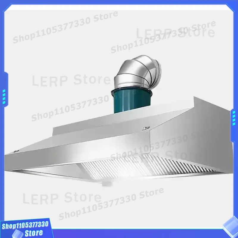 Commercial Kitchen Exhaust Hood - 業務用ステンレス製厨房換気フードハウジング、ホテル排気レンジフード（金属フィルター付き）、OEM工業用