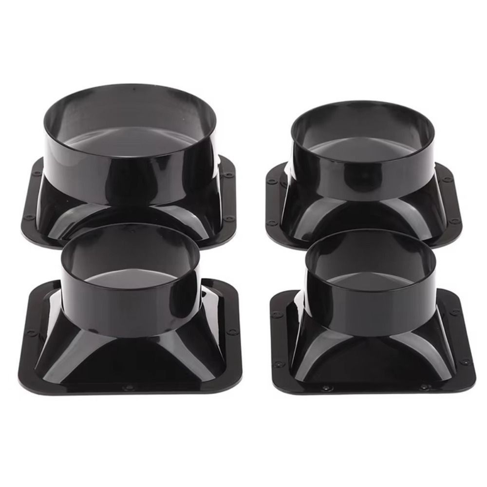 Commercial Kitchen Vent Hood - ロングフランジダクトファンホースコネクタ空気換気アダプターキッチンフード換気扇パイプ接続排気口100-300mm