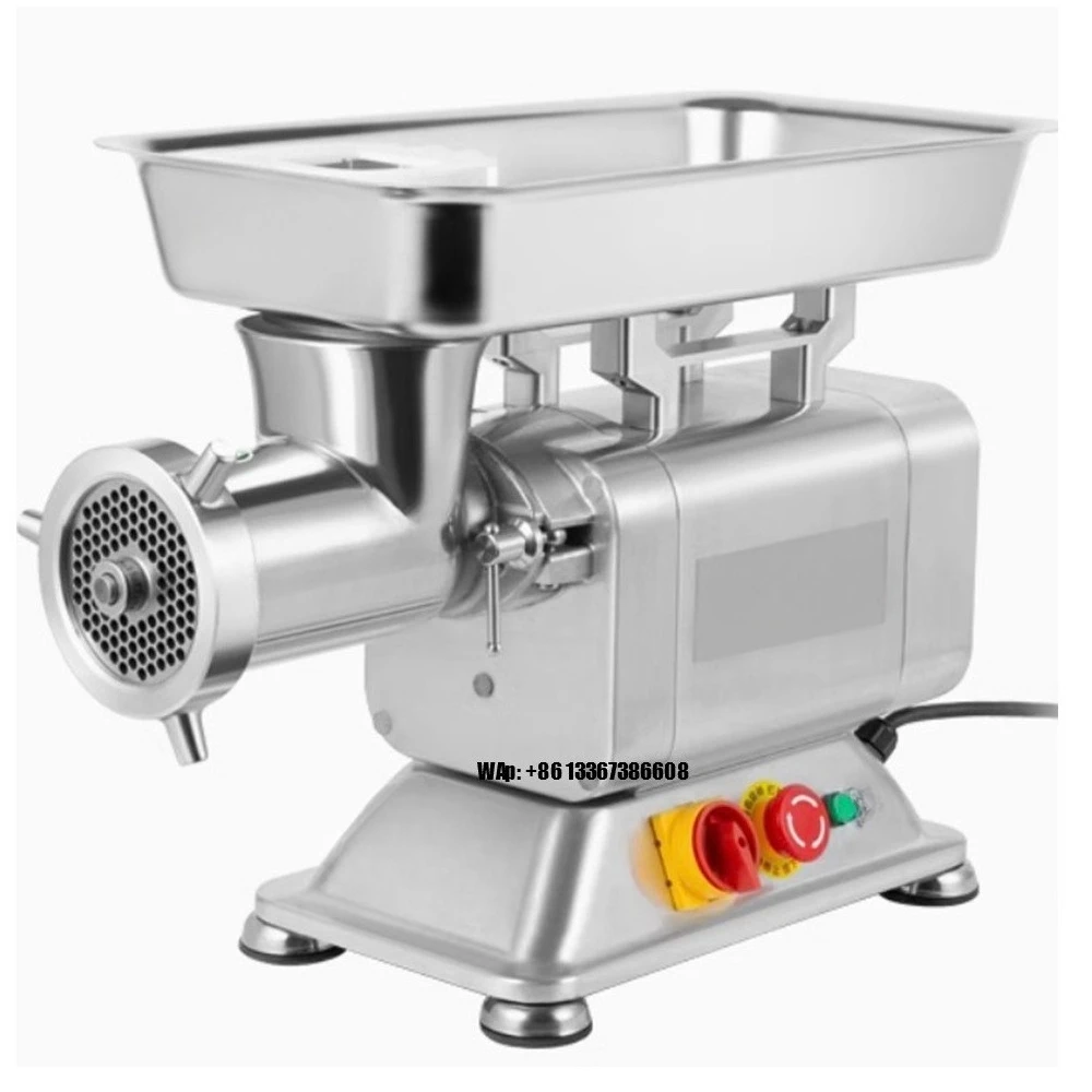 Meat Grinder Electric - 電動ステンレス製12/22/32/42サイズ玉ねぎ野菜冷凍肉グラインダーミンサーミル粉砕シュレッダー加工機械
