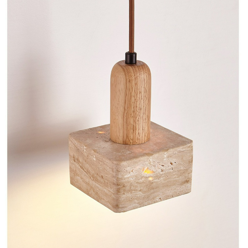 Commercial Kitchen Lighting - 石製ペンダントライト LED キッチンアイランド レストラン 寝室 リビングルーム