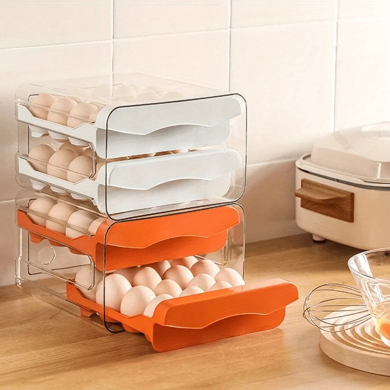 1個 キッチン用卵収納ボックス 冷蔵庫用 フレッシュプラスチ - Commercial Kitchen Fridge のレビューと価格