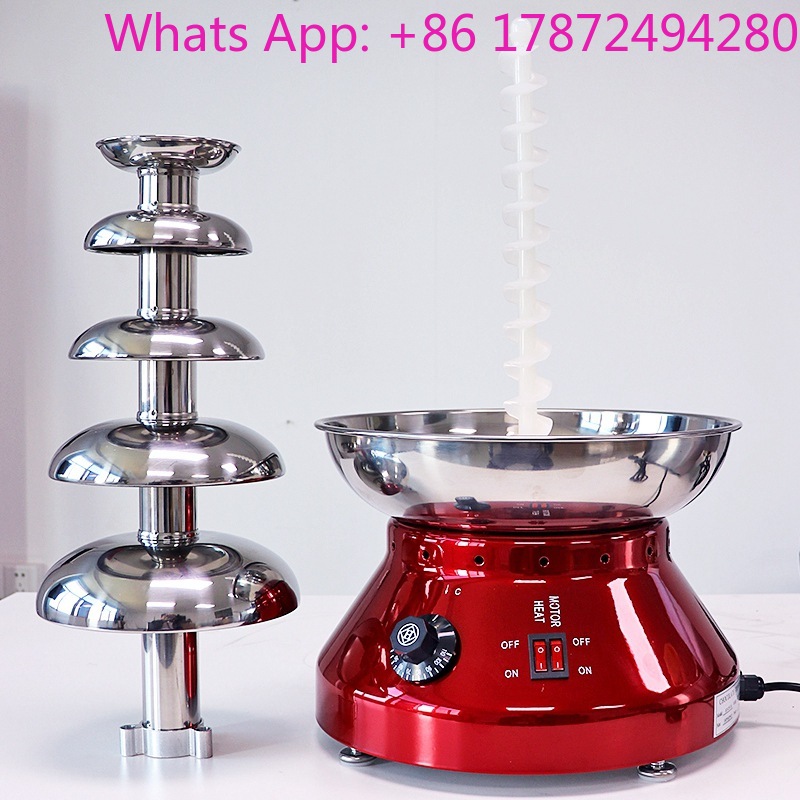 業務用チョコレートファウンテン、5段式電気チョコレートメルテ - Chocolate Fountain Commercial のレビューと価格