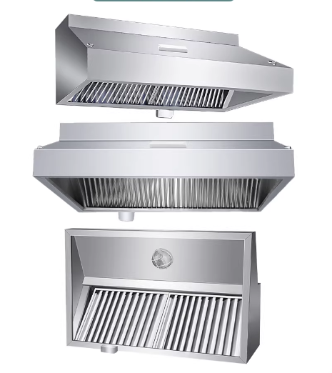 業務用ステンレス製キッチン空気清浄機シンプルレンジフード - Commercial Kitchen Vent Hood のレビューと価格