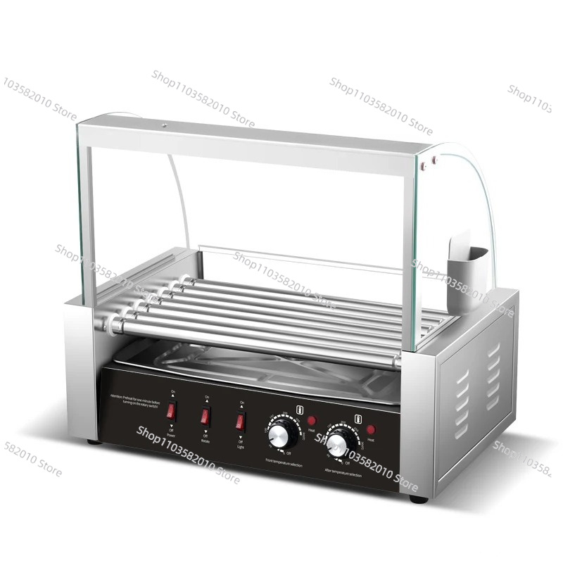 業務用ホットドッグローラーグリル、7ローラーソーセージクッカ - Hot Dog Roller Grill のレビューと価格