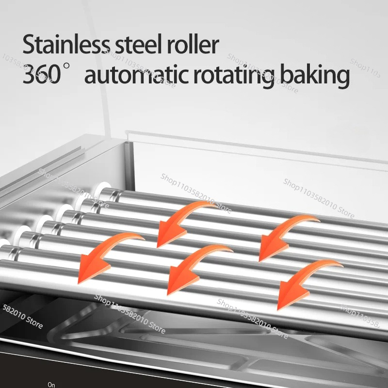 業務用ホットドッグローラーグリル、7ローラーソーセージクッカ - Hot Dog Roller Grill のレビューと価格