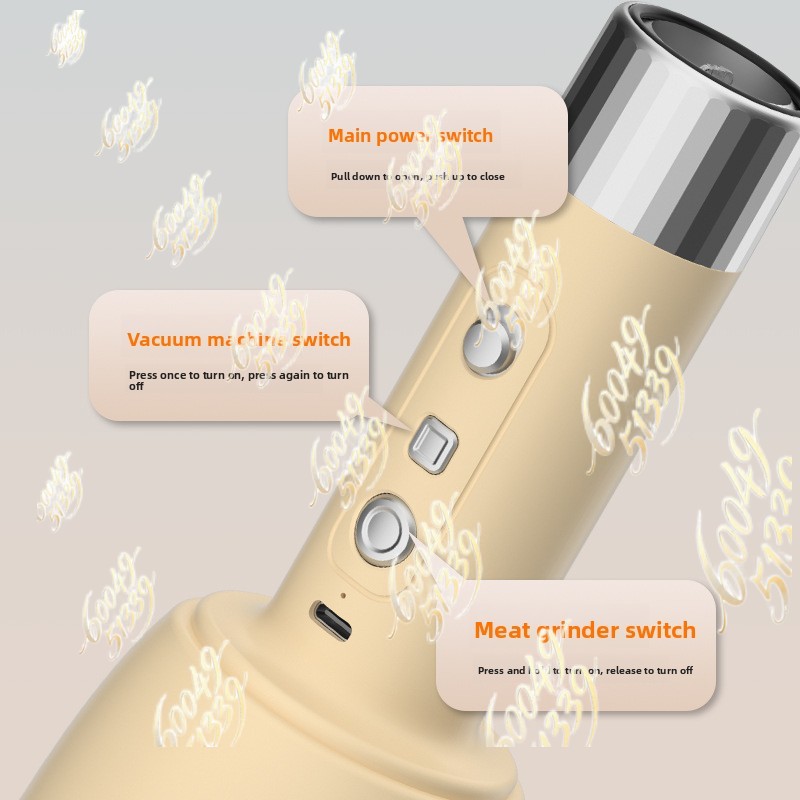 2in1家庭用電動グラインダー＆ミキサー、真空一体型ミートグ - Meat Grinder Electric のレビューと価格