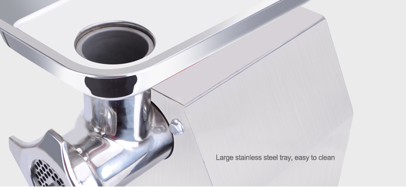 ステンレス製電動ミートミンサー、1.5KWミートグラインダー - Meat Grinder Electric のレビューと価格