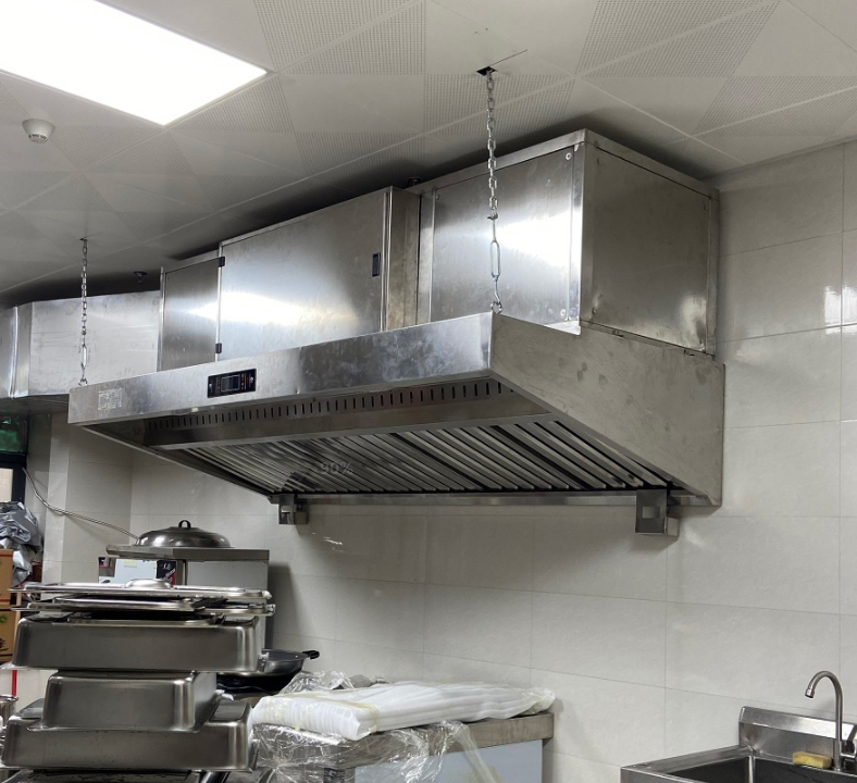 ESP静電空気清浄機内蔵の厨房排気フード、カスタマイズされた - Commercial Kitchen Exhaust Hood のレビューと価格