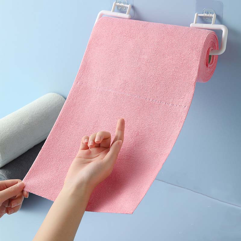 マイクロファイバー製ティアオフ式クリーニングクロスロール、再 - Commercial Kitchen Towels のレビューと価格