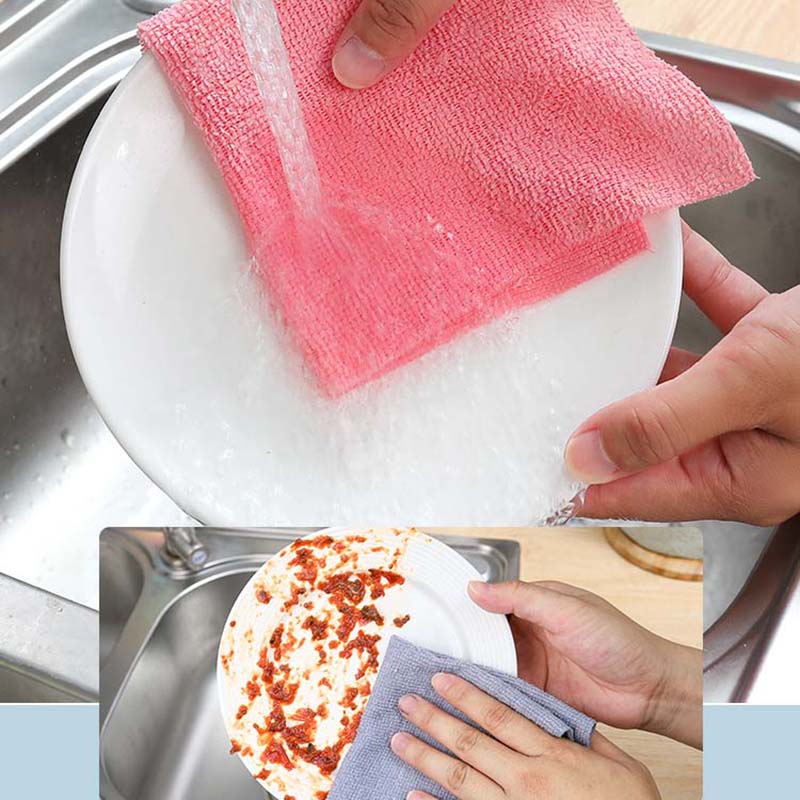 マイクロファイバー製ティアオフ式クリーニングクロスロール、再 - Commercial Kitchen Towels のレビューと価格