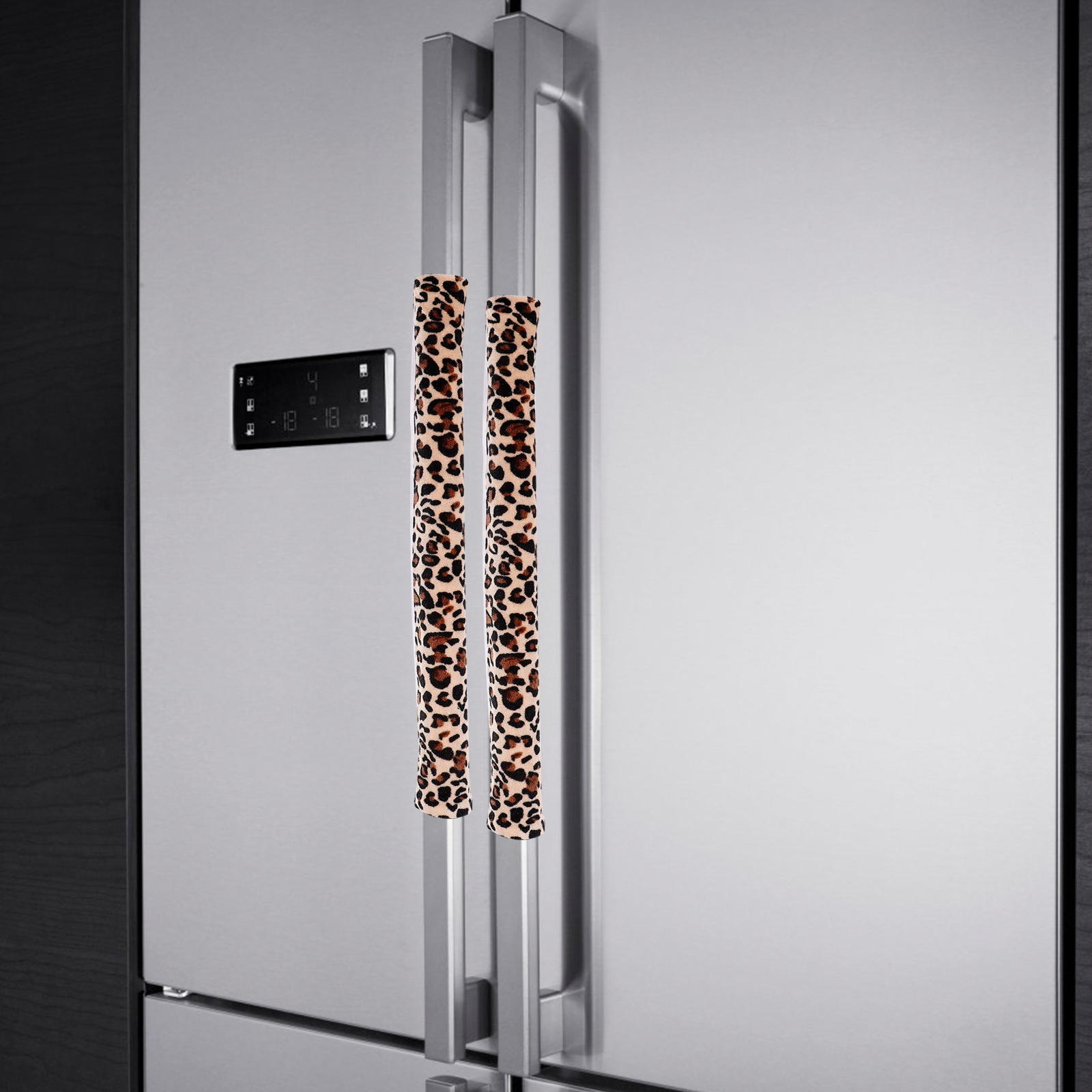 2 個の滑り止めドアハンドルカバーキッチン家電冷蔵庫冷蔵庫オ - Commercial Kitchen Fridge のレビューと価格