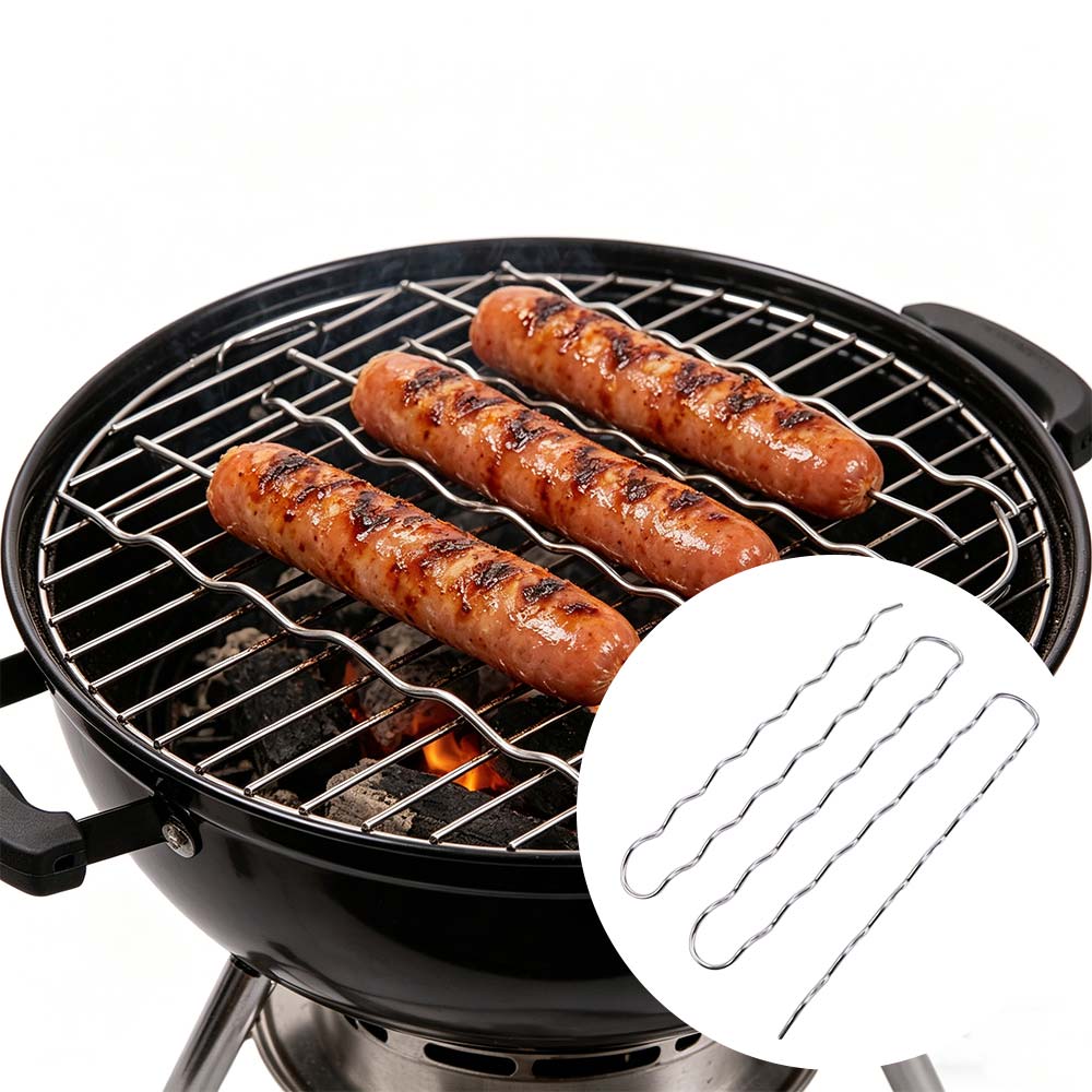 ステンレス製BBQソーセージローラーラック 防錆多機能ホット - Hot Dog Roller Grill のレビューと価格