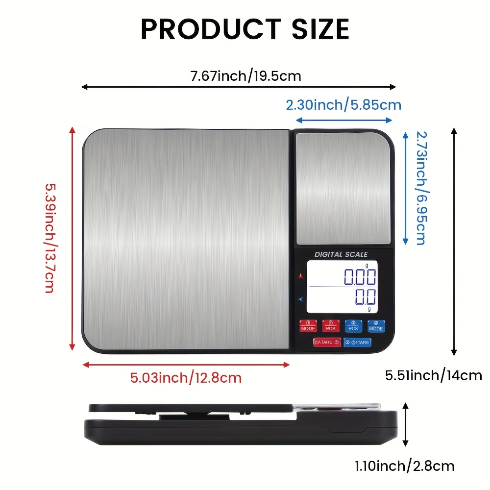 ダブルプレートキッチンスケール 10kg/1g |      - Commercial Kitchen Requirements のレビューと価格