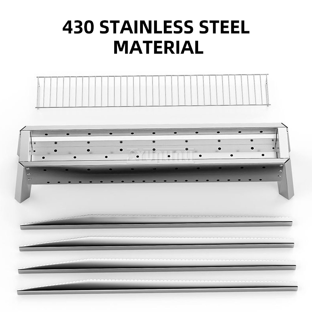厚みのあるステンレス鋼バーベキューグリル、屋外用炭火着脱式二 - Hot Dog Roller Grill のレビューと価格