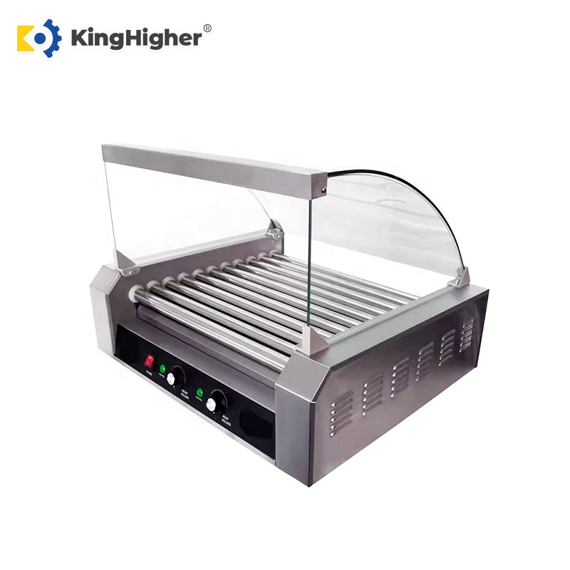 新型業務用ホットドッグ11ローラー電気ソーセージグリル自動回 - Hot Dog Roller Grill のレビューと価格