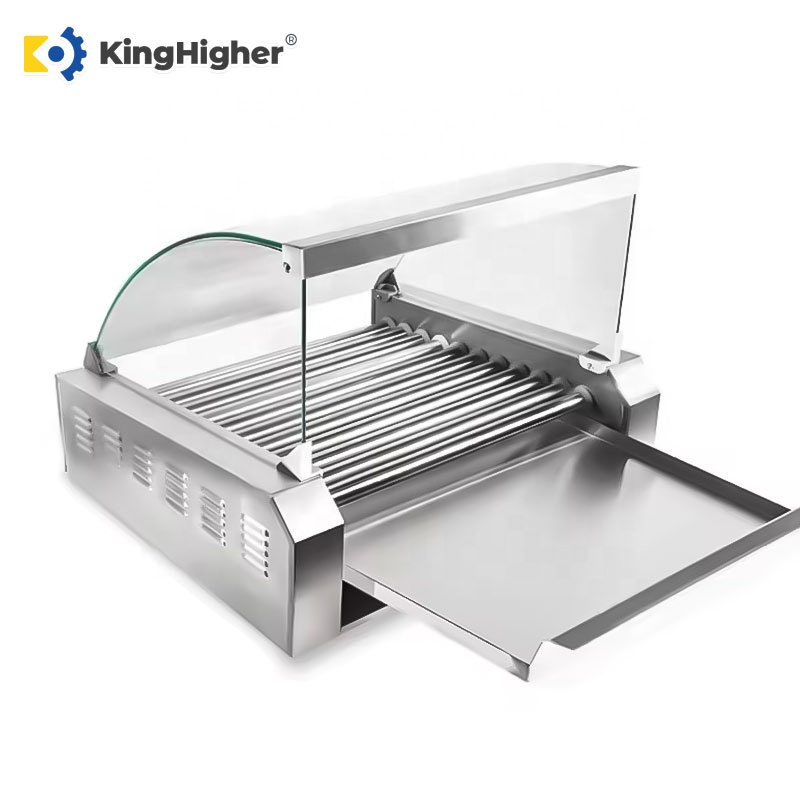 新型業務用ホットドッグ11ローラー電気ソーセージグリル自動回 - Hot Dog Roller Grill のレビューと価格