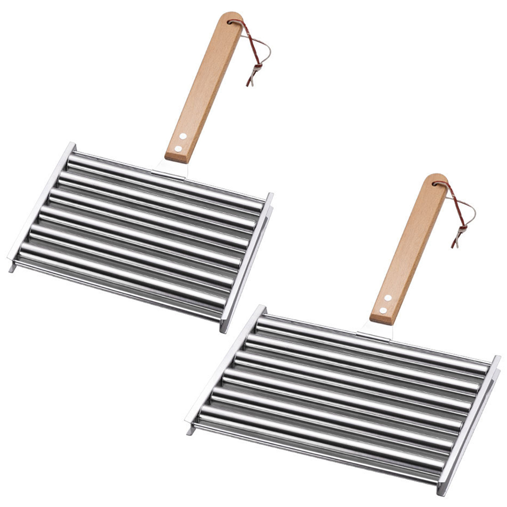 ホットドッグローラーソーセージローラーラックステンレス鋼ホッ - Hot Dog Roller Grill のレビューと価格