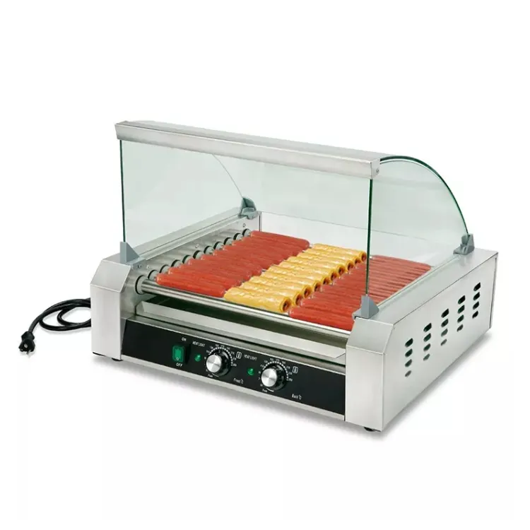 ホットドッグ11ローラー27ドッググリルホットドッグメーカー - Hot Dog Roller Grill のレビューと価格