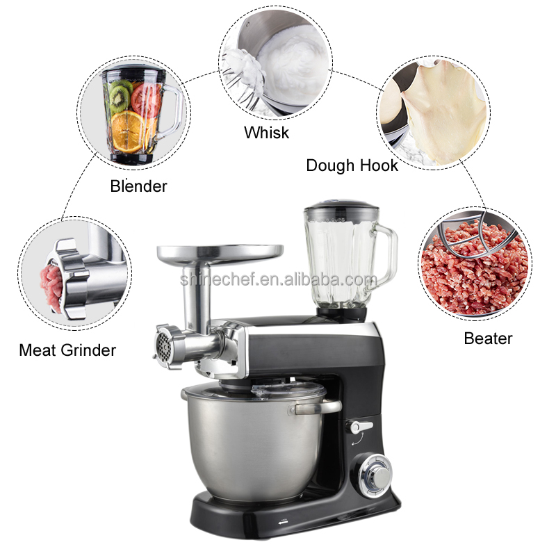 電動7.5L 8.5L生地ミキサー ミートグラインダー プラ - Meat Grinder Electric のレビューと価格
