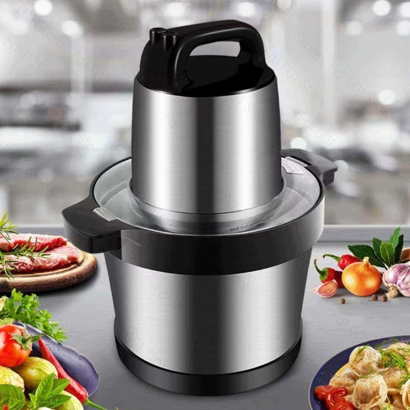 1200Wミートグラインダー、6L家庭用電動フードプロセッサ - Meat Grinder Electric のレビューと価格