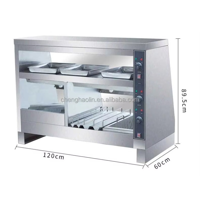 食品保温用ハンバーガー・フライドチキン電気断熱式業務用デリカ - Commercial Kitchen Parts & Service のレビューと価格