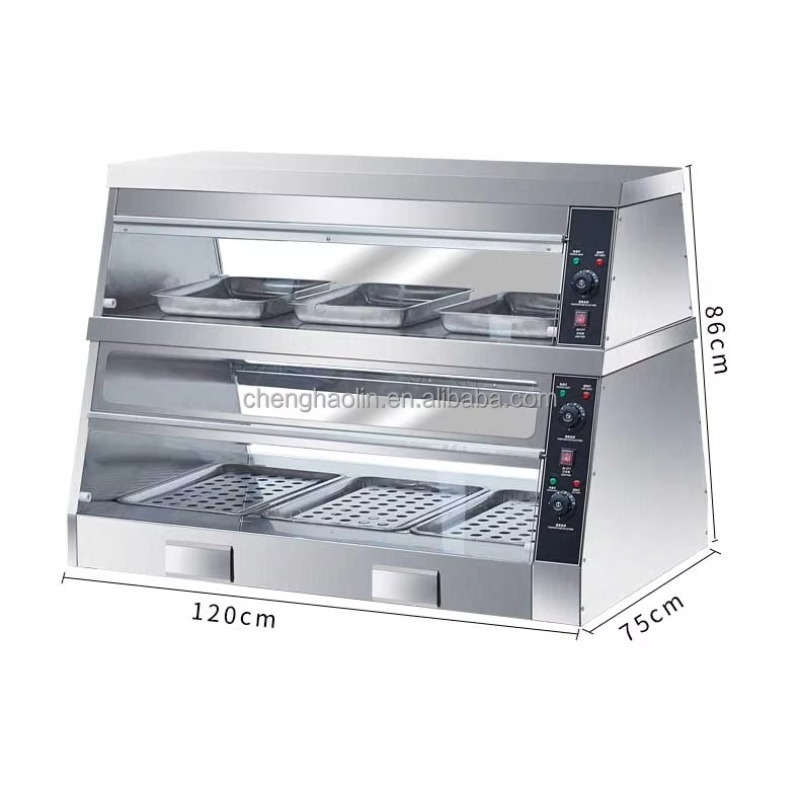 食品保温用ハンバーガー・フライドチキン電気断熱式業務用デリカ - Commercial Kitchen Parts & Service のレビューと価格