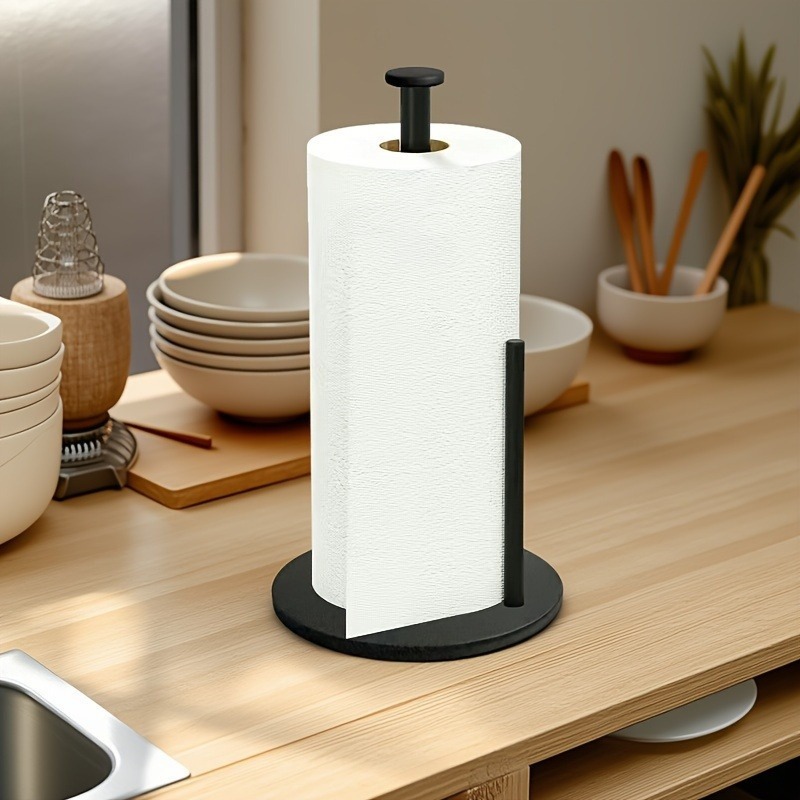 ステンレス製キッチンロールホルダー（重みのあるベース付き）  - Commercial Kitchen Towels のレビューと価格