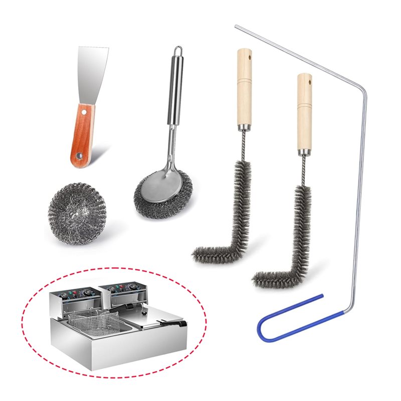 ABUN-業務用フライヤー洗浄ブラシ レストラン、ホテルキッ - Commercial Kitchen Deep Cleaning のレビューと価格