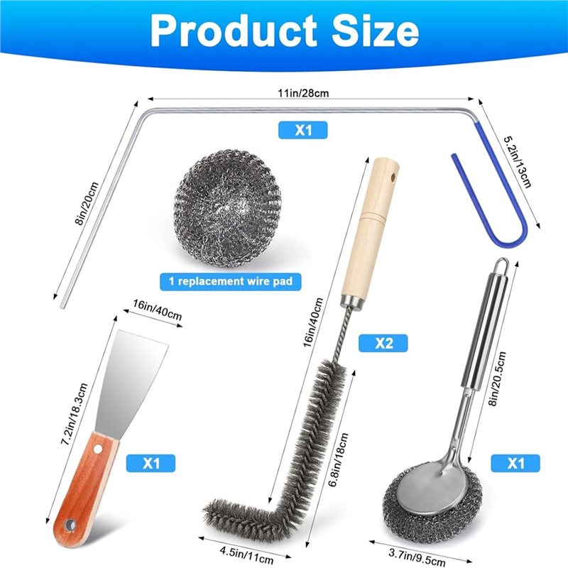ABUN-業務用フライヤー洗浄ブラシ レストラン、ホテルキッ - Commercial Kitchen Deep Cleaning のレビューと価格