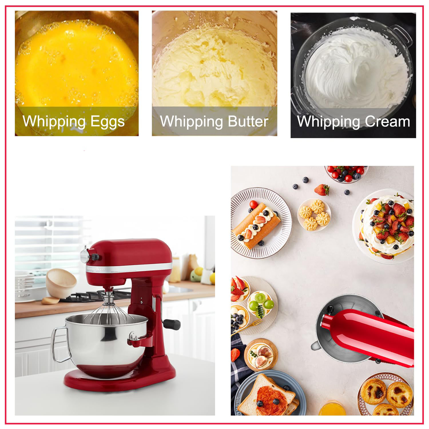 キッチンエイド用ワイヤーホイップ 6クォートミキサーボウル  - Kitchenaid Mixer Pro 600 のレビューと価格