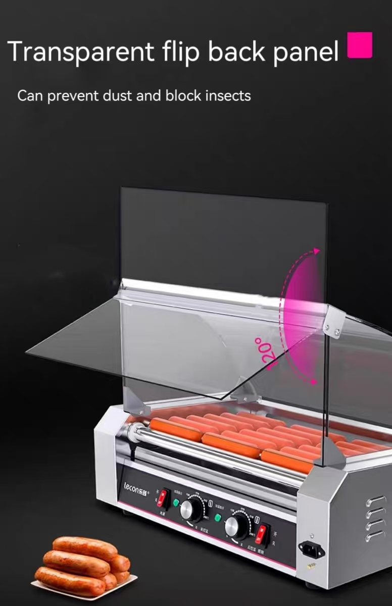 ホットドッグローラー ステンレス鋼ローラー ソーセージバーベ - Hot Dog Roller Grill のレビューと価格