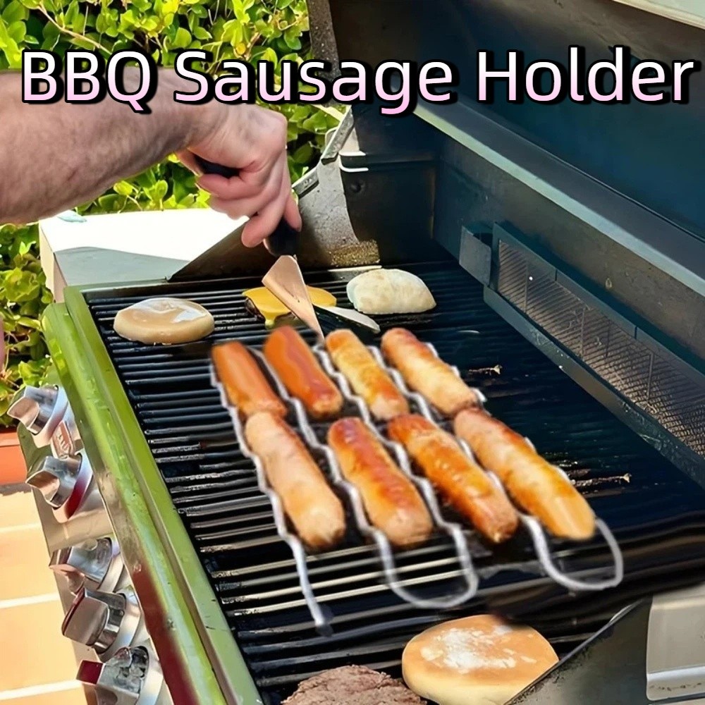 ステンレス製BBQソーセージローラーラック360 °   回 - Hot Dog Roller Grill のレビューと価格