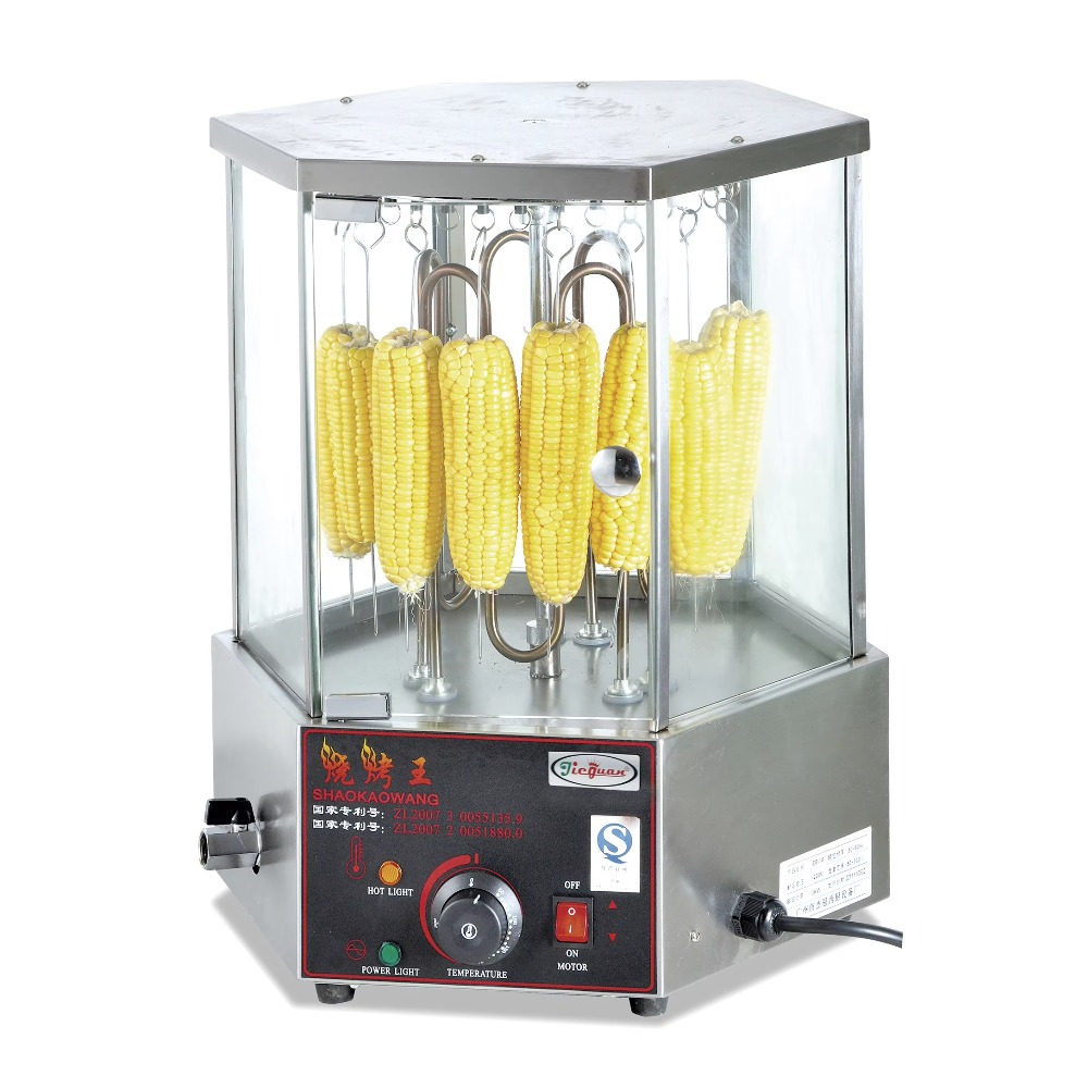 回転式コーンコブ＆ケバブ焼き機、業務用厨房機器、BBQグリル - Commercial Kitchen Parts & Service のレビューと価格