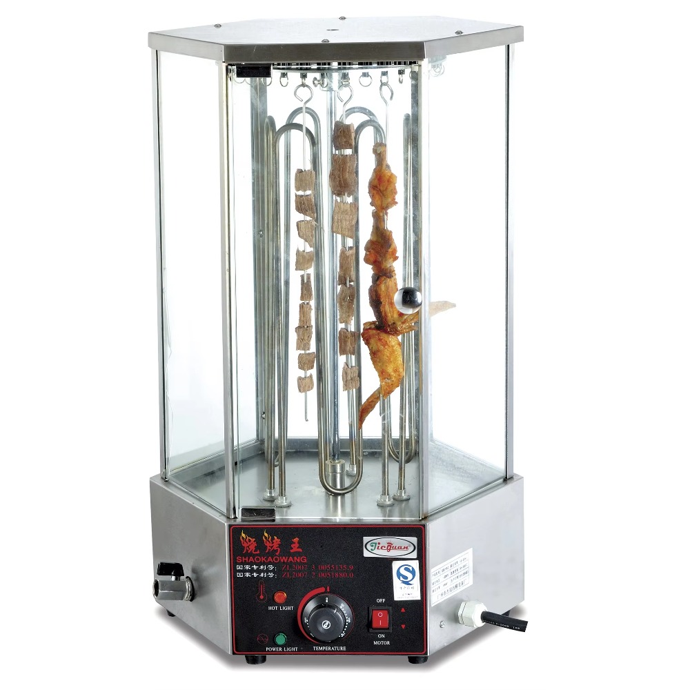 回転式コーンコブ＆ケバブ焼き機、業務用厨房機器、BBQグリル - Commercial Kitchen Parts & Service のレビューと価格