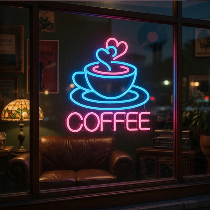 コーヒーネオンサイン LEDネオンライト コーヒーバー 家庭 - Commercial Kitchen Lighting のレビューと価格