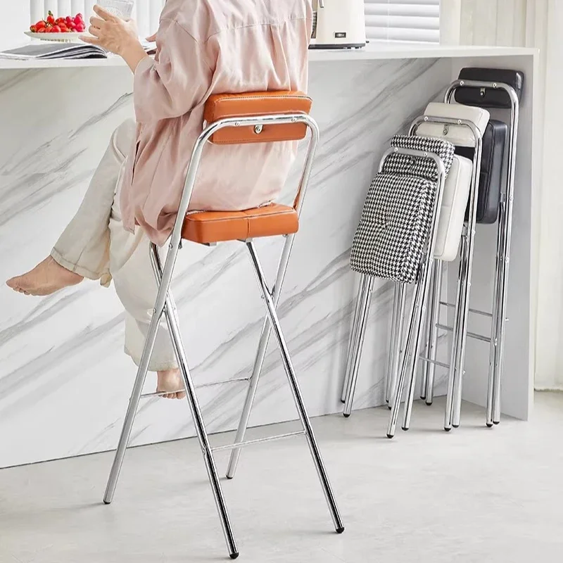 45/55/65/75cm バースツール 背もたれ付き 折り - Commercial Kitchen Lighting のレビューと価格