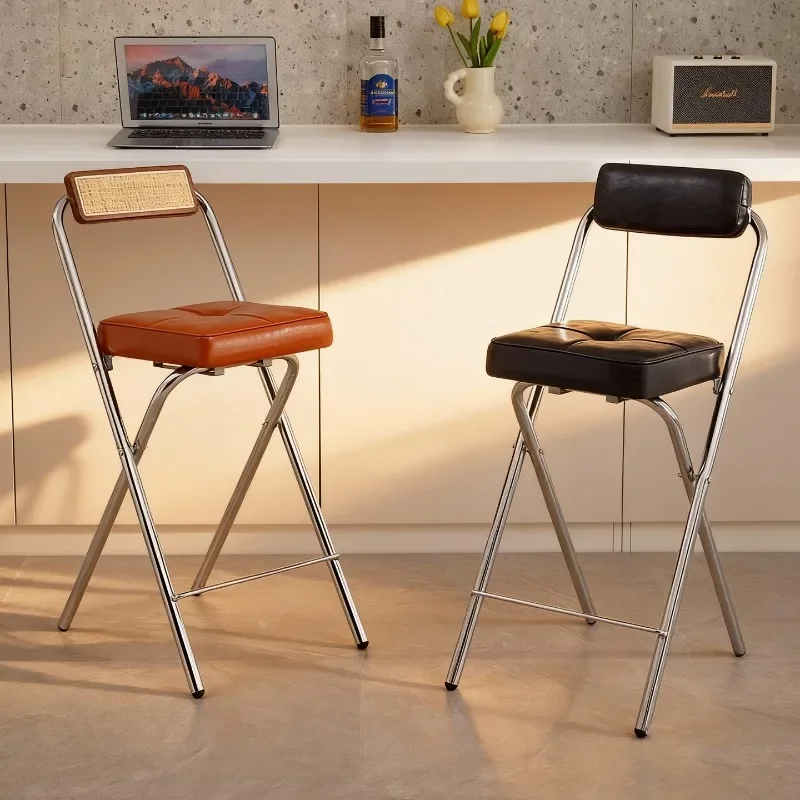 45/55/65/75cm バースツール 背もたれ付き 折り - Commercial Kitchen Lighting のレビューと価格