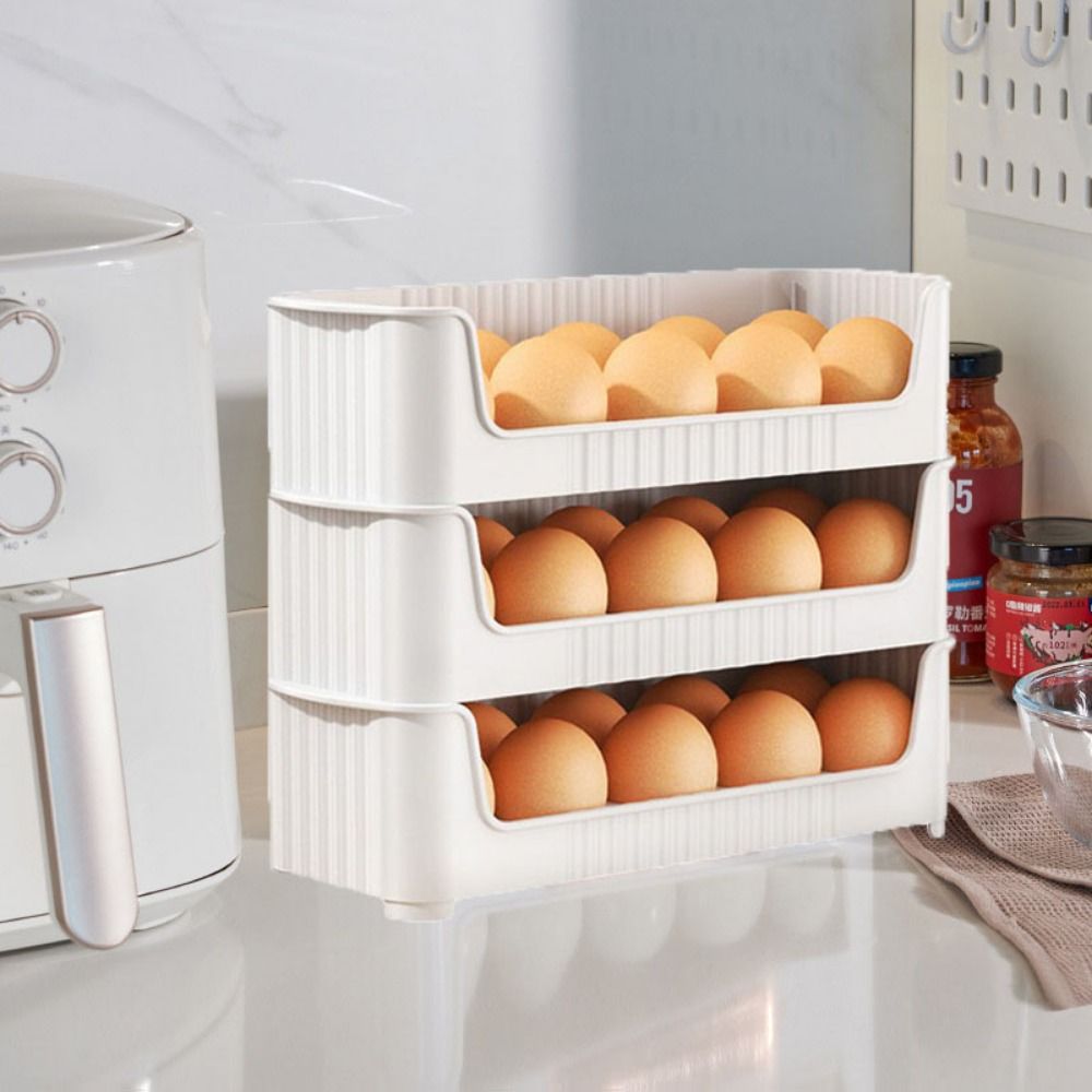 冷蔵庫サイドドア卵収納トレイ、安全素材、生鮮卵ホルダー、キッ - Commercial Kitchen Fridge のレビューと価格