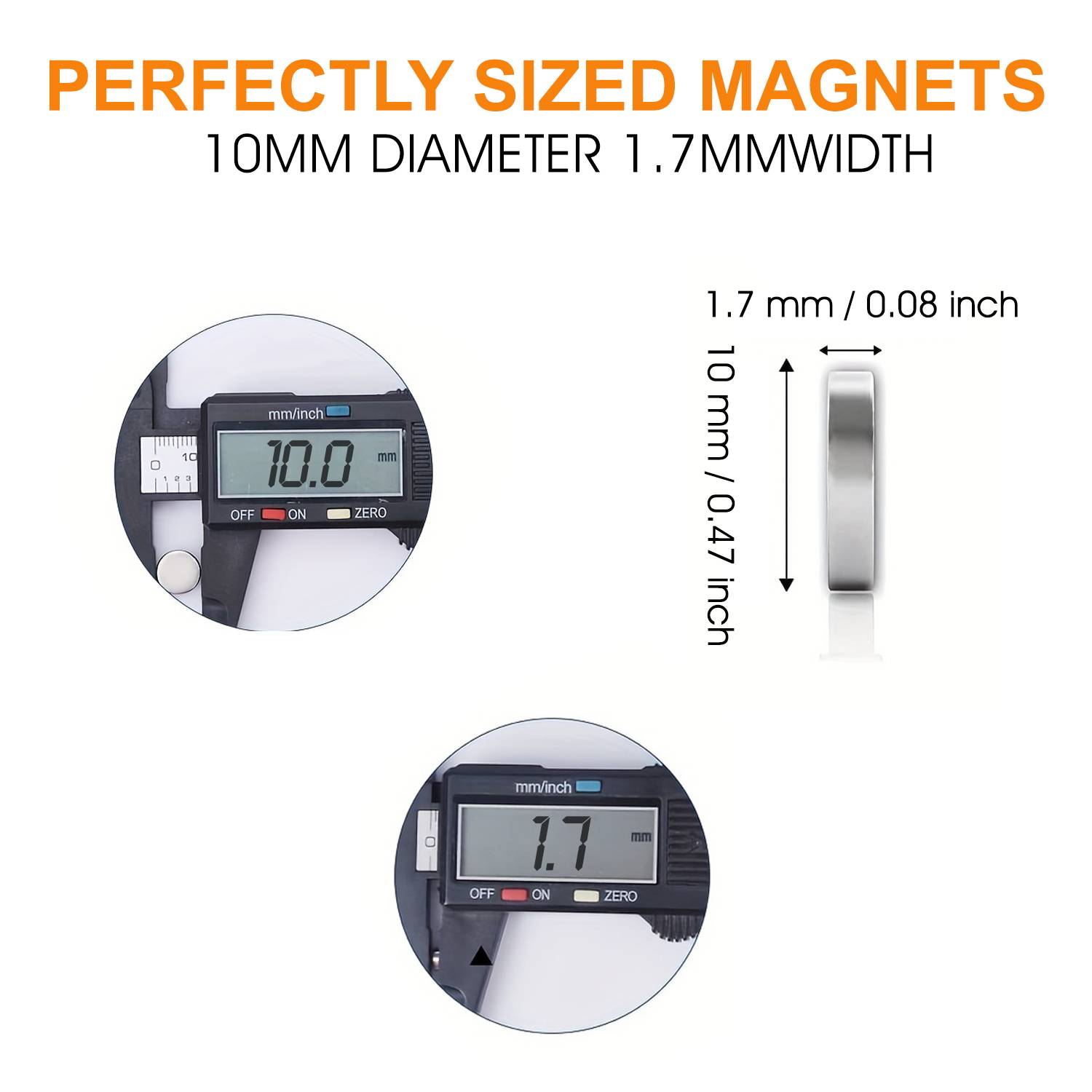 小型マグネット、10x2 20x2mm 冷蔵庫用マグネット、 - Commercial Kitchen Fridge のレビューと価格