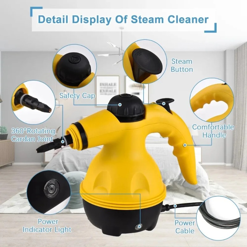1500W高温ハンドヘルドスチームクリーナー、キッチン、バス - Commercial Kitchen Deep Cleaning のレビューと価格