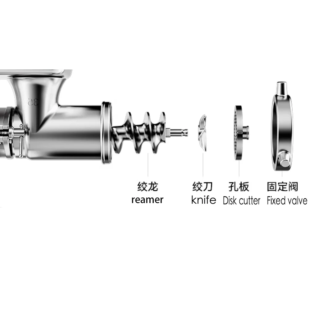 電動ステンレス製12/22/32/42サイズ玉ねぎ野菜冷凍肉 - Meat Grinder Electric のレビューと価格