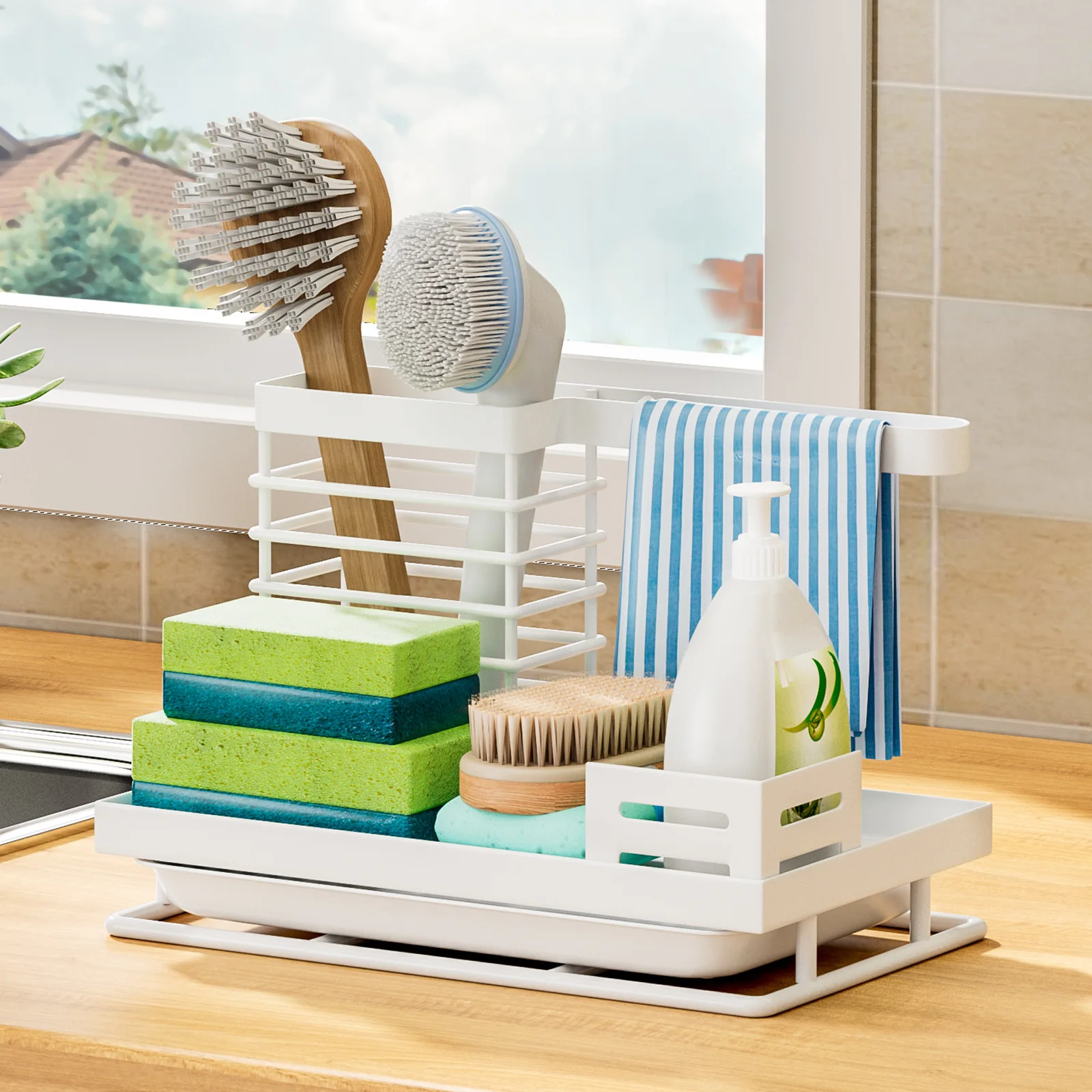 耐久性のある棚 キッチンラグ シンクカウンター 多機能ふきん - Commercial Kitchen Towels のレビューと価格